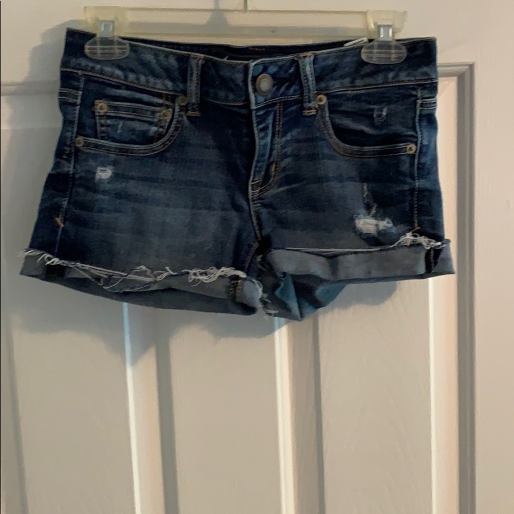 American eagle jean shorts